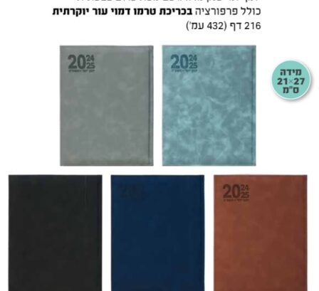 יומן יומי מדורג 21 על 27