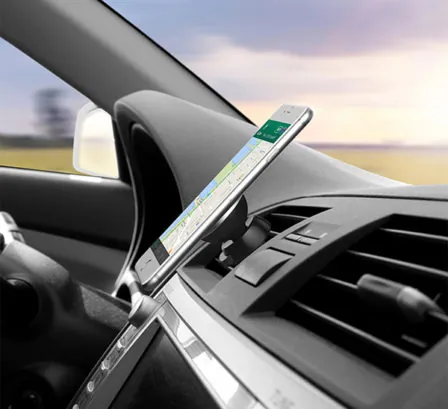 מעמד מגנטי לנייד מתחבר למזגן ברכב