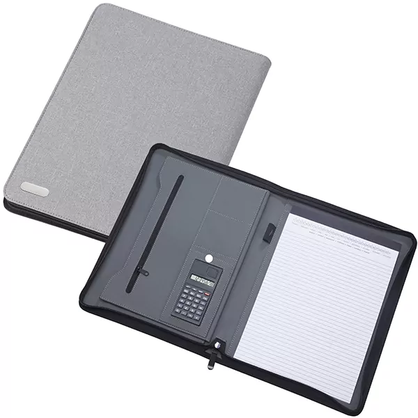 וולסטריט מכתבית בד A4 עם מחשבון