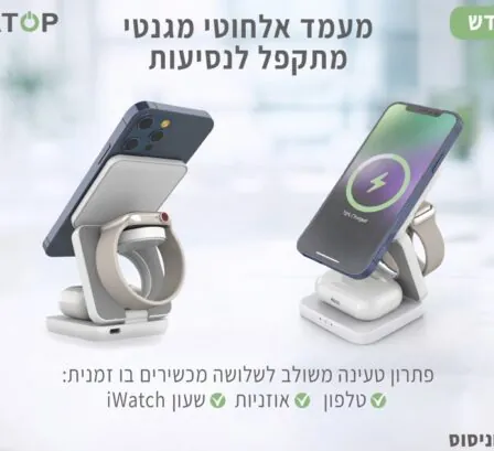 מעמד אלחוטי מגנטי