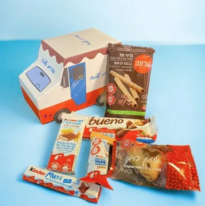 מארז אוטו ממתקים גיפון